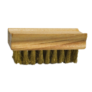 Suede Brush Brass Bristle